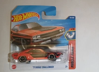 Hot Wheels '71 Dodge Challenger – Muscle Mania 1/10 – 2025 – 131/250 – HYY79 – S - Bild 1 von 2