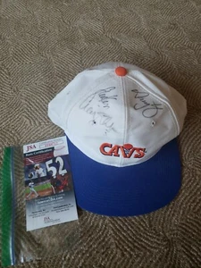 Vintage Cleveland Cavaliers Steve Kerr Signed Snapback Hat NBA JSA - Picture 1 of 10