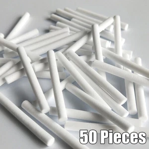 50pcs Car Perfume Stick Non-scented Air Outlet Replacement Cotton Core Swab - Picture 1 of 10