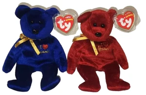 Ty Beanie Baby Set - OMNIA & OMNIBUS the Bears (Harrods / Exclusivas del Reino Unido) MWMT'S - Imagen 1 de 18