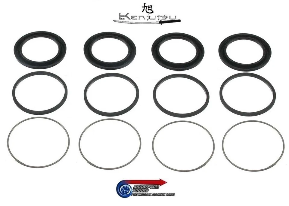 Vorne Bremssattel Reparatur Dichtungssatz - Für Datsun S30 240Z L24 - Bild 1 von 1