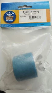 2 x Straight Rubber Expansion Plugs 40mm For Swimming Pool equipment/pipe leak - Picture 1 of 1
