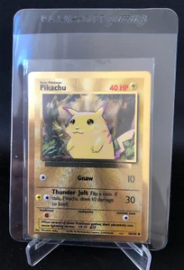 Pikachu 58/102 Celebrations Gold Metal Pokemon TCG - Picture 1 of 2