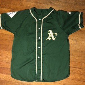 oakland a's pinstripe jersey