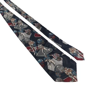 Gitano Mens Necktie Sports Football Team Designer Accessory Work Casual Dad Gift - Picture 1 of 5