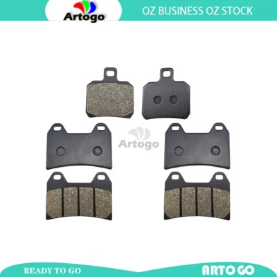 Front+Rear Brake Pads For Cagiva Raptor/V-Raptor/X-tra 2000-2002 2003 2004 2005 - Image 1 of 3