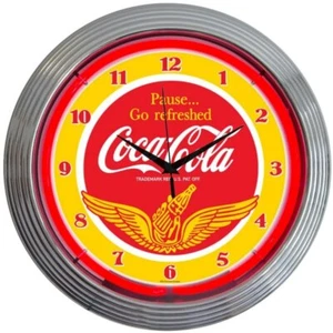 RELOJ DE NEÓN COCA-COLA WINGS 8CCWNG - Imagen 1 de 1