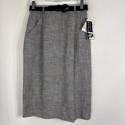 Новая женская юбка-карандаш Rena Rowan для Saville размер 6 длина до колена льняная смесь - Изображение 1 из 4