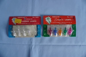 Gibraltor Snap-In Lamps 12 volt #1990 & Flasher Lamps 8 volt #4890 light bulbs - Picture 1 of 7