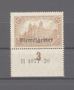 Memelgebiet,Nr.11a,4077.20,xx - Bild 1 von 2