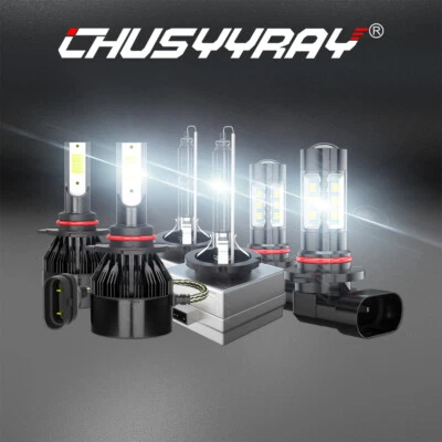 Kit de 6 bombillas de faros delanteros HID/LED haz alto/bajo para Chevrolet SS 2014 2015 2016 Foto 1 de 4