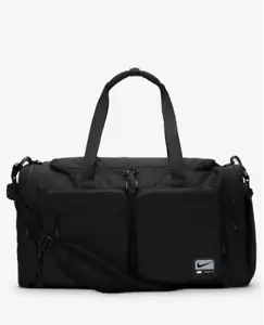 Nike Utility Power 2.0 Duffel Bag Medium Mens Black Size 51 Litre Casual Travel - Picture 1 of 8