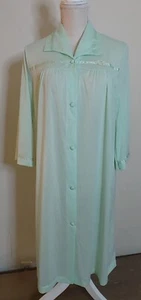 Vintage 60's Henson Kickernick House Robe Housecoat Dress sz Small Made USA Nylo - Bild 1 von 10