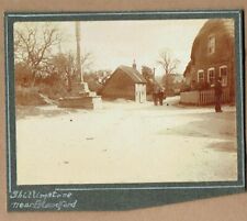 Street scene, Shillingstone, Dorset. Rare c.1900 photograph