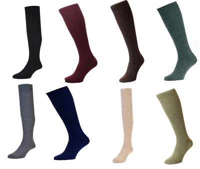 HJ Hall Immaculate Long Knee length Wool rich Socks size 6-11 and 11-13 HJ77