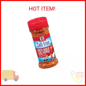McCormick Salt Free Roasted Garlic & Bell Pepper Seasoning, 4.34 oz - Picture 1 of 2