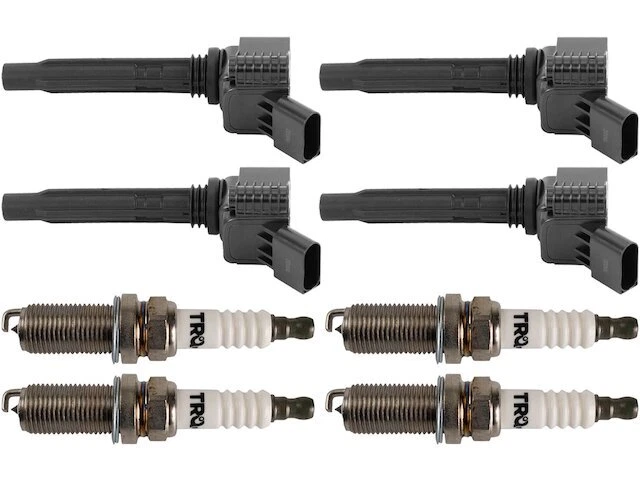 TRQ 67YZ28N Ignition Coil and Spark Plug Kit Fits 2017-2018 Audi TTS Quattro Foto 1 de 1