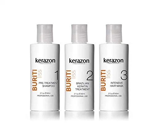 Kerazon Brazilian Keratin Complex Treatment Blowout Kit - 60ml