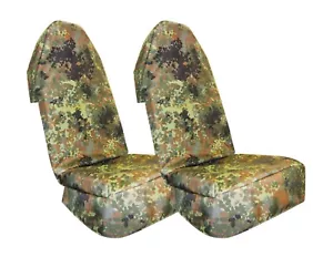 2 coprisedili esercito tedesco camouflage protezioni officina caccia foresta fodere - Foto 1 di 5