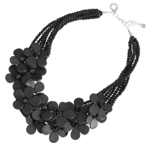 HALSKETTE MIT KRISTALLEN UND PERLMUTT OTTAVIANI BIJOUX 500188C - Bild 1 von 1