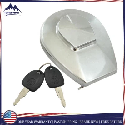 For Honda CB250 550 650 750SC VF VT500 700 1100 GL1500C Fuel Gas Cap Tank Lock - Image 1 of 4