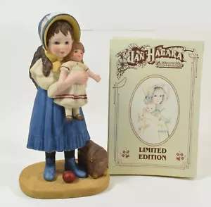 Jan Hagara Limited Edition Porcelain Figure Lisa & The Jumeau Doll - Picture 1 of 8
