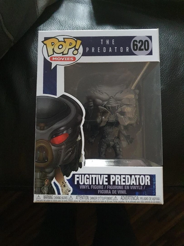 Funko Pop The Fugitive Predator Collectible Vinyl Figure 620 Gunmetal Unmasked
