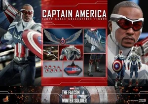 Hot Toys TMS040 The Falcon and the Winter Soldier 1/6th Captain America Figure - Picture 1 of 11
