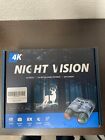 NV2180 4K Night Vision Goggles, Infrared Night Vision Binoculars 3.2'' SCREEN