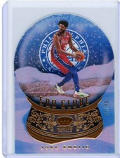 2019-20 Panini Crown Royale Basketball Sno Globe #17 Joel Embiid #95/99