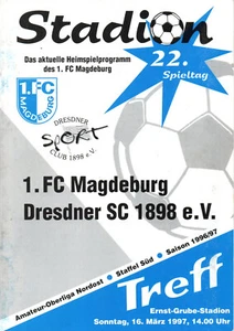 16.3.97 1.FC Magdeburg- Dresdner SC - Bild 1 von 1