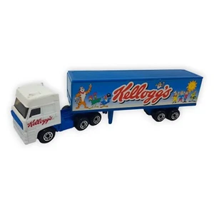 Matchbox Kelloggs Truck LKW DAF Trailer 1 86 Mattel 1987 Fahrzeug Frühstück - Bild 1 von 10