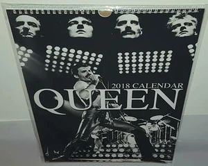QUEEN FREDDIE MERCURY UNOFFICIAL 2018 12 MONTH CALENDAR BRAND NEW - Photo 1 sur 2