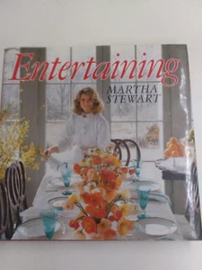1982 Entertaining Cook Book by Martha Stewart Hardcover Dust Jacket - Picture 1 of 6