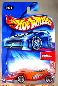 2004 Hot Wheels #75 First Editions 75/100 CROOZE OZZNBERG Orange Red-Fender Lace - Picture 1 of 5