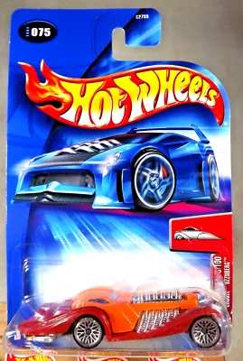 Hot Wheels #75 2004 primeras ediciones 75/100 Crooze Ozznberg naranja rojo guardabarros encaje Foto 1 de 4