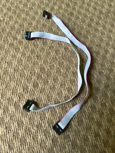 Two one foot ten pin connector ribbon cables for PC, 3D printers, and more - Bild 1 von 4