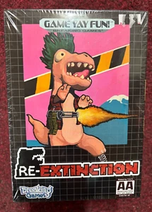 Razlo Game Yay Fun Card Games Re-Extinction Breaking Games Dinosaur Guns sealed - Picture 1 of 2