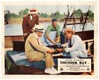 Thunder Bay Original Lobby Card 1953 James Stewart Dan Duryea On Boat