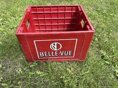 ANCIEN CASIER RANGEMENT BOUTEILLES BIERE BELLE VUE BELGIQUE - Photo 1/4