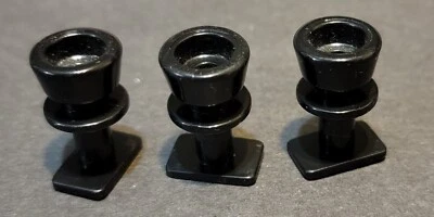 Red Octane Guitar Hero Kramer 3 x Replacement Guitar Strap Nut PS2 95119.805 - Image 1 of 3