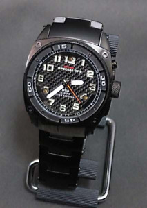 MTM Special Ops MTM-TI001B BLACK HAWK Quartz Analog Wristwatch Used From Japan