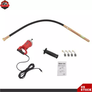 Herramienta vibratoria de hormigón de mano con varilla de eje de 4,92 pies vibrador de hormigón 1500 W - Imagen 1 de 11