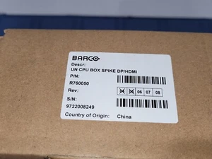 Barco R760050 CPU Box Spike DP/HDMI For UniSee 500 (UNI‑0005) - Photo 1/3