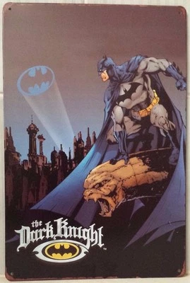 BATMAN Vintage Retro Metal Tin Sign Plaque Garage Bar Pub ManCave- Home Decor, * - image 1 of 2