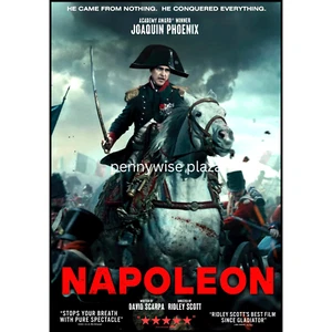 Napoleon 2024 DVD Action Movie High Quality Audio (The Director's Cut)-NEW - Bild 1 von 11