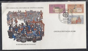 Germania Scott 1270-2 FDC - 1978 Emissione Europa - Foto 1 di 1