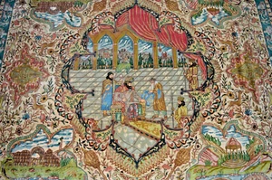 Unikat! Täbris 491x343 Dareios Königsteppich Tebris Tabriz Täbriz Orientteppich - Bild 1 von 14