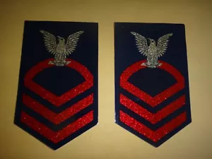 Two (2) US Navy CHIEF PETTY OFFICER CPO Stickers Decals - Picture 1 of 3