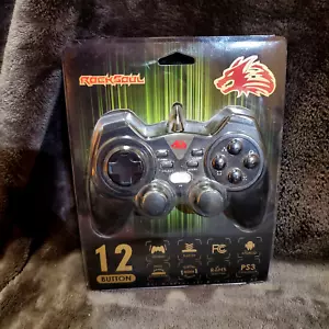 RockSoul 12 Button Gaming Controller for Windows PC/PS3/Android - Picture 1 of 10